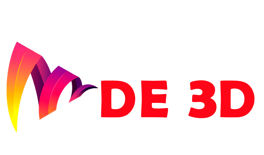 logotipo vivendo de 3d