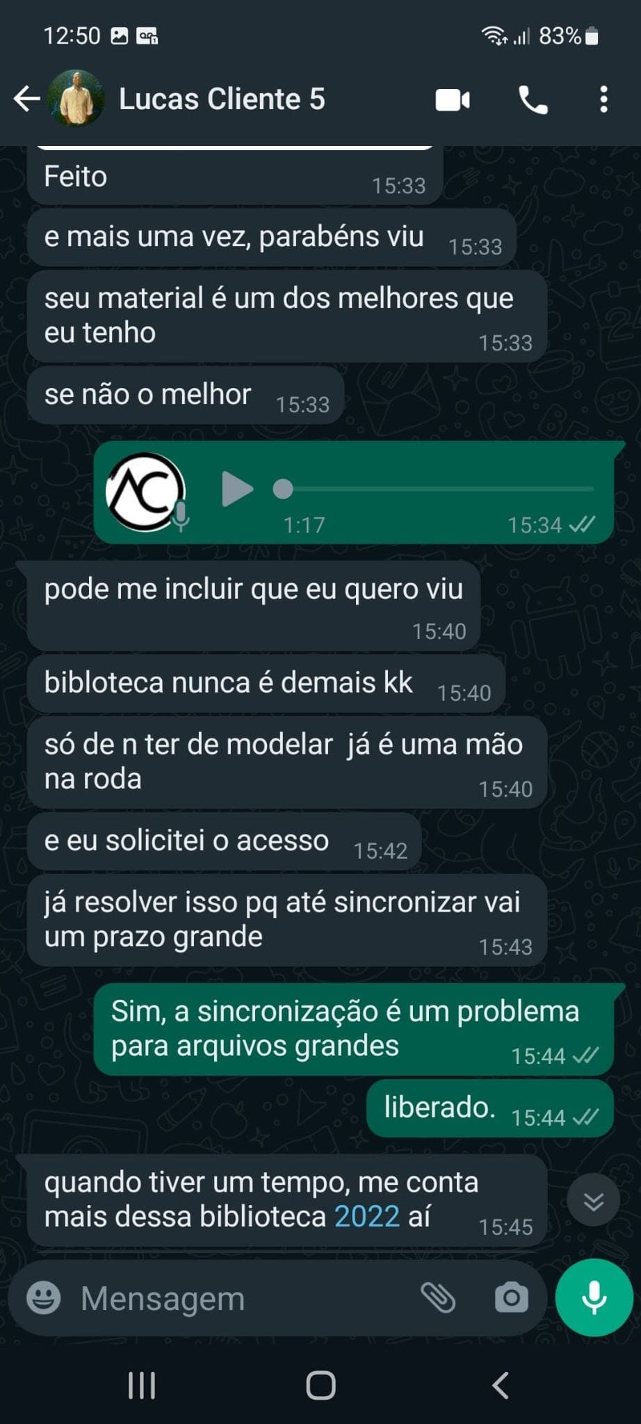 Depoimento Whatsapp 8