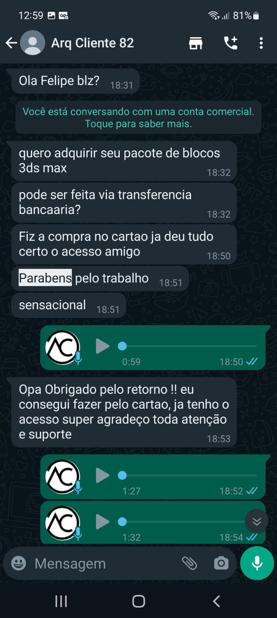 Depoimento Whatsapp 4