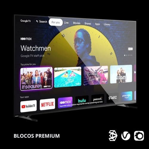BLOCO TV 3DS MAX CORONA RENDER